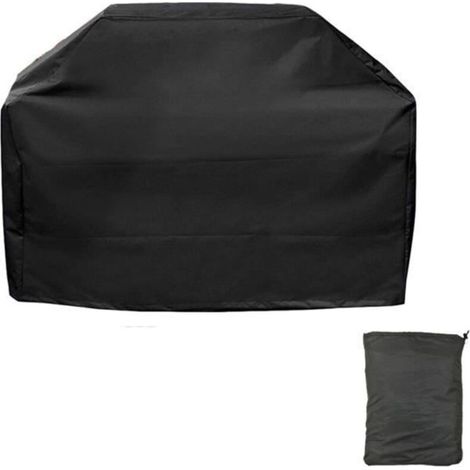 Weatherproof BBQ Cover - Water, Dust, and UV Resistant, Black (170x61x117 cm)
