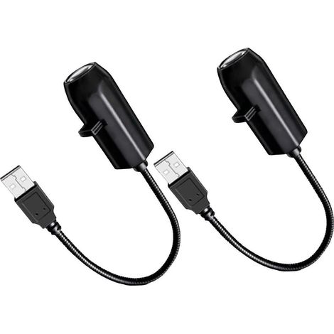 Projecteur de veilleuse LED USB en forme d'étoile, lampe de plafond de voiture réglable pour Noël, mariage, anniversaire et décoration intérieure (20252 pièces) (1/5)