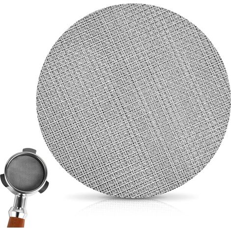53,5 mm wiederverwendbarer Kaffeefilter, Edelstahl, für Espresso-Siebträger, Dicke 1,7 mm