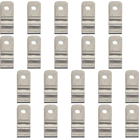 Clips pour cordon lumineux LED x100 pour éclairage décoratif (1/5)