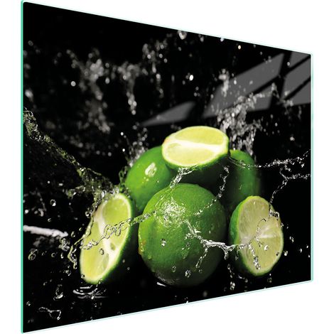Glasschneidebrett 52x40 Limette