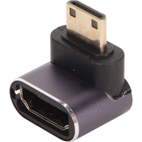Adaptateur HDMI Mâle vers Femelle 8K 60Hz, Angle Droit 90 Degrés Bidirectionnel (1/5)