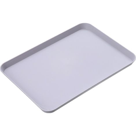 Plateau En Plastique - 24 x 34 cm - Polypropylène - Pour Service En Intérieur Ou En Extérieur - 1 Pièce