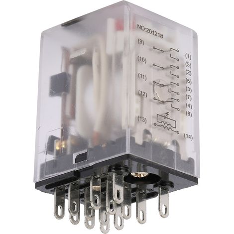 BEMM4C Miniatur-Zwischenrelais, elektromagnetisch, 14 Pins, 5 A (24 V AC) (1/5)