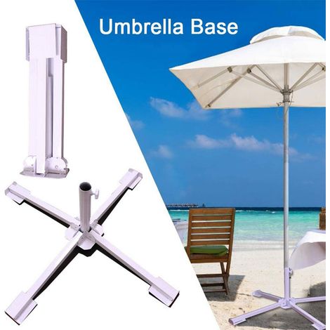 Support de parasol de plage pliable extérieur porte-ombrelle (1/5)