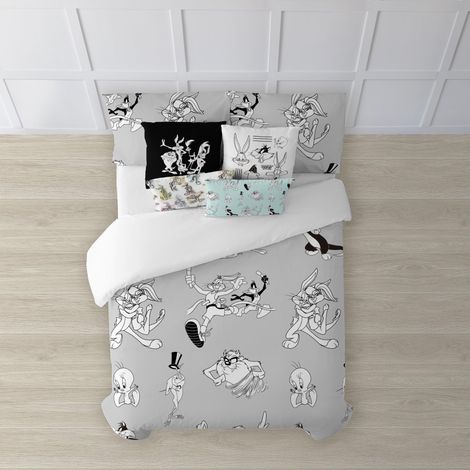 Housse de Couette modèle BN Housse de Couette avec Boutons Housse de Couette 100% Coton Housse de Couette lit de 120 x 200 cm (1/5)