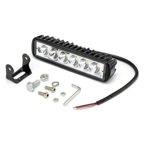 1 Pcs Phare LED,18W Projecteur Barre LED 12v pour Moto Voiture Camion SUV Bateau 4x4 (1/5)
