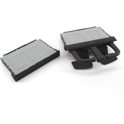 Porte-gobelets double pour console centrale, compatible Audi A4L, A5, Q5, A7 et Q7. Résistant aux chocs et aux fuites grâce à son ABS. (1/4)