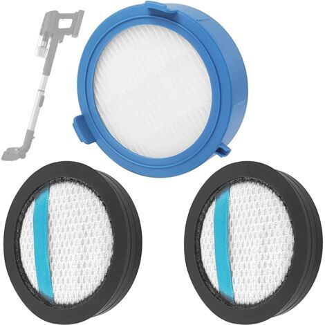 Replacement filter accessories for AEG 8000, AEG ASKW4, FX8, AZE156 vacuum cleaners, standard, 2 pre-filters, 1 hygiene filter (1/5)