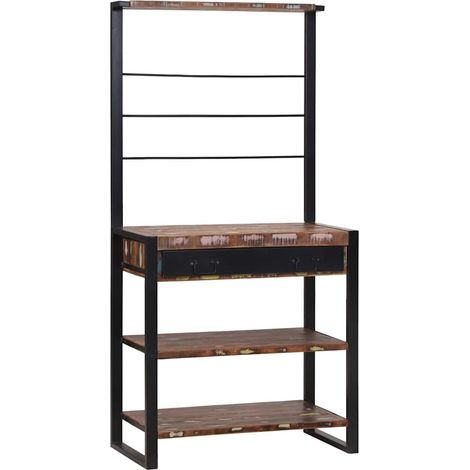 Estante de cocina Multicolor 80 x 40 x 160 cm