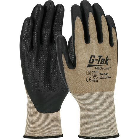 Pip-France-SAS G-Tek beige schwarz Arbeitshandschuhe Komfort