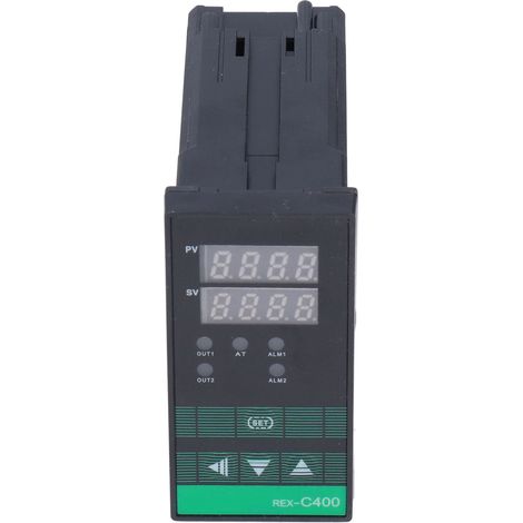 Thermostat de régulation de température avec affichage numérique 0-400 °C pour chauffage et refroidissement, 220 V CA (1/5)
