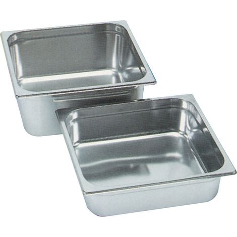 Bac inox h 40mm - cap. 3.1 litres - Diamond (1/3)