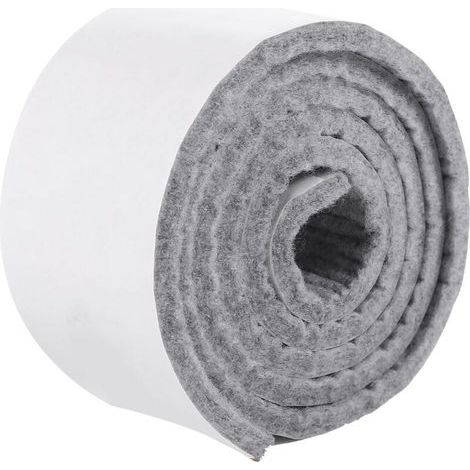 Bande adhésive antidérapante en feutre 100 x 5 x 0,5 cm pour meubles, protections adhésives pour pieds de table et de chaise, anti-rayures, pour une utilisation intérieure et au bureau (1/4)