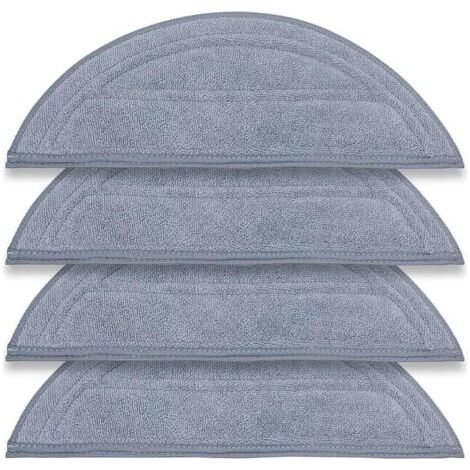 Accessoires pour roborock Saros 10, 4 Chiffon Serpillre pour Aspirateur Robot, Pices de Rechange Lavable (1/5)