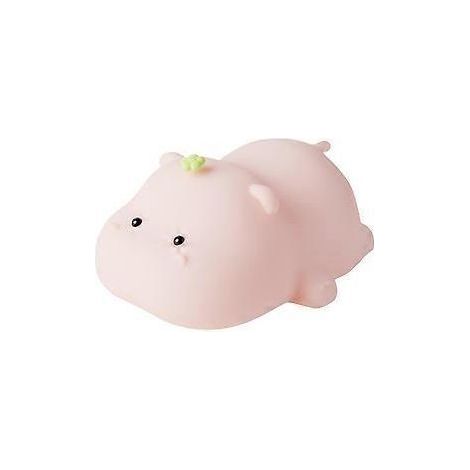 Adorable lampe de nuit LED rechargeable pour chambres, lampe tactile en silicone doux avec lumière chaude. (1/5)