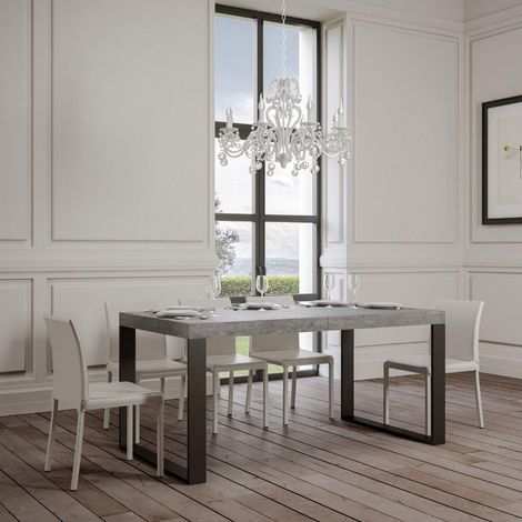 Tavolo TECNO 90X180 Cemento allungabile a 440 cm (1/3)