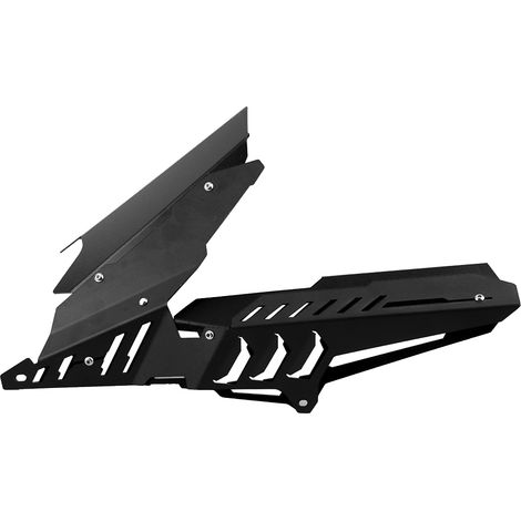 Kit CNC bavette arrière et cache-chaîne pour moto Yamaha YZF R3 R25 13-17 noir (1/5)