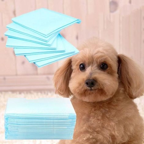 100Pcs couche chiens chat tapis toilette animaux de compagnie 33 45cm (1/4)
