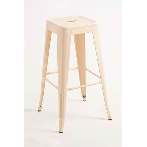 Taburetes Altos - Taburete Torix Alto - Beige