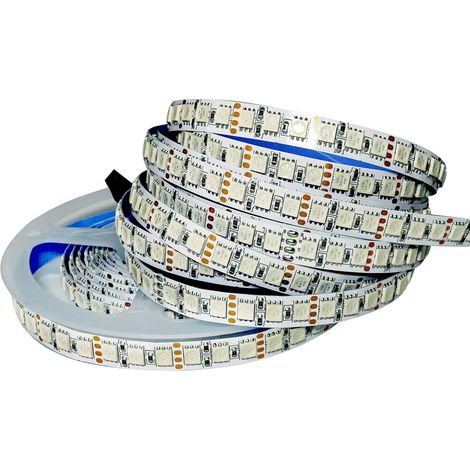 12V RGB LED Strip, LED Strip 5M 5050 IP20 120 LEDs/M, Total 600 LEDs Super Bright LED Strip Light Neon LED Strip Lights for Bedroom, Kitchen Decoration (1/5)