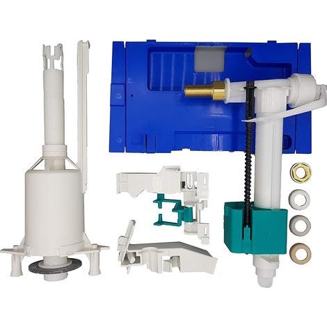 Cistern Restoration Kit 2100 Spare Parts Filling Valve Drain Valve (1/2)