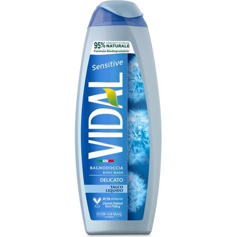 Vidal Bagnodoccia Talco Liquido - Confezione 500 ml - Disinfettanti