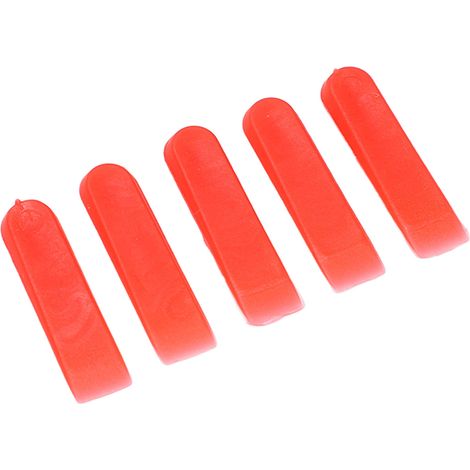 1000 Fliesenausgleichskeile, 5 mm, rot, aus robustem PE, Fliesenabstandshalter, für Boden- und Wandverlegung, Dekoration (1/5)
