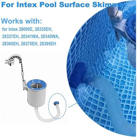 Écumoire de surface murale Intex Deluxe pour kit de piscine hors sol 25016 : (1/4)