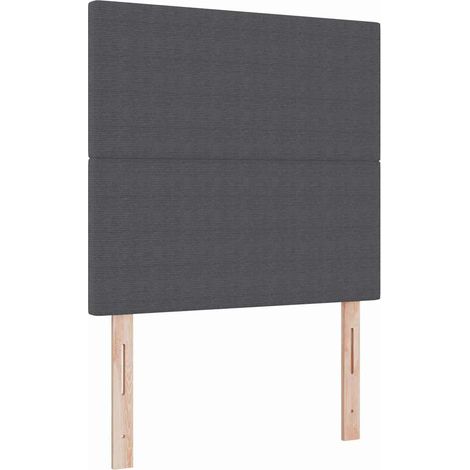 Maison Exclusive - Kopfteil Dunkelgrau 80 cm Cordstoff