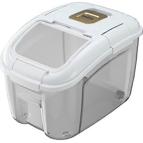 Boîte de rangement de cuisine de 5 kg, étanche aux insectes et à l'humidité, pour riz, céréales et aliments pour animaux (chien, etc.) - A (1/5)
