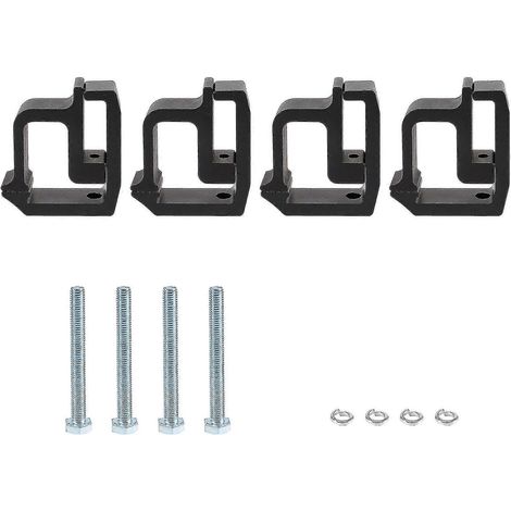 Ensemble de 4 supports pour capot de camion, benne et toit de camion