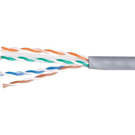 equip 404531 cavo di rete Cat6 grigio 100 metri