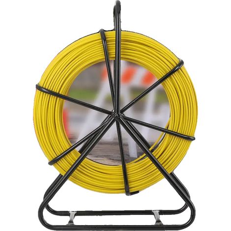Extractor de hilo de pesca, construcción de fibra de vidrio, aplicaciones versátiles, 130 m (6 mm) (1/2)