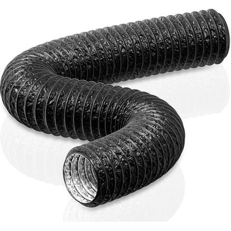 Ventilation Hose 150 mm, 5 m PVC Aluminium Exhaust Pipe for Air (1/5)