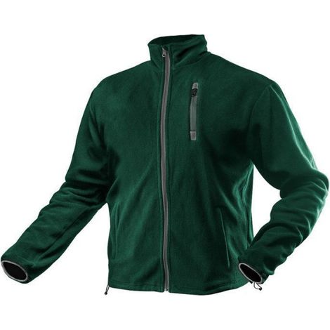 Sweat Polaire - 300 G M2 - 100 Polyester - Poche Poitrine Zippée - Dos Allongé - Taille XL (1/5)