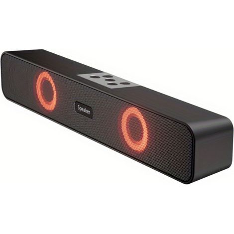Barre de son surround avec caisson de basses - Compatible PC et ordinateur portable - Fonctionne en USB et Bluetooth (1/5)