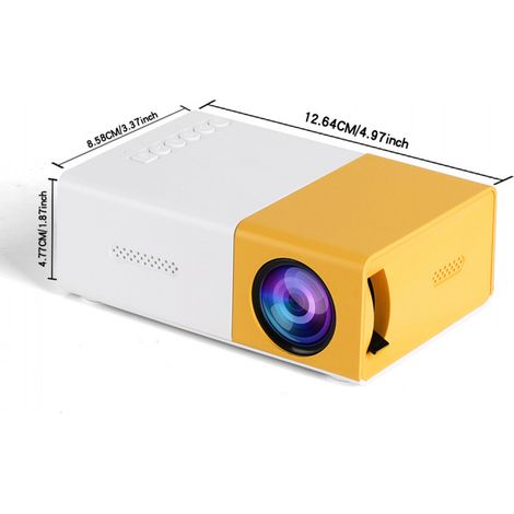 Filiyano – projecteur portable 1080p pour – Mini projecteur portable 1080p pour home cinéma avec smartphone/PS4 (1/5)