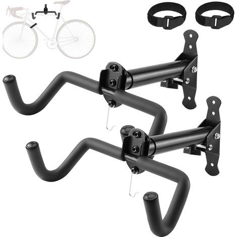 Supporto da parete per bici, gancio regolabile per riporre la bici in garage, ganci regolabili per mountain bike o bici da strada (1/5)