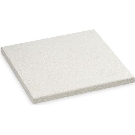 Pavimento Albarracín Liso - resistente y en tres formatos para todo tránsito - 40 × 40 × 2,5 cm - Unidad - Blanco (1/5)