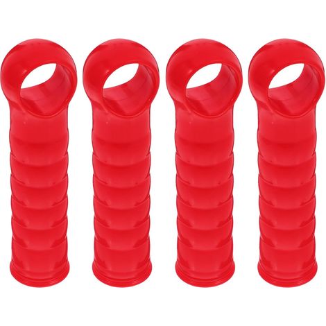 de 4 manches à balai en plastique de 22 mm de diamètre