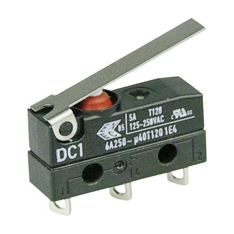 ZF DC1C-A1LC Microrupteur DC1C-A1LC 250 V/AC 6 A 1 x On/(On) IP67 à rappel 1 pc(s) (1/2)