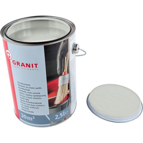 Lack Steyr 9000 Weiß Nopolux Wilckens Granit 2,5 l Dose (1/2)