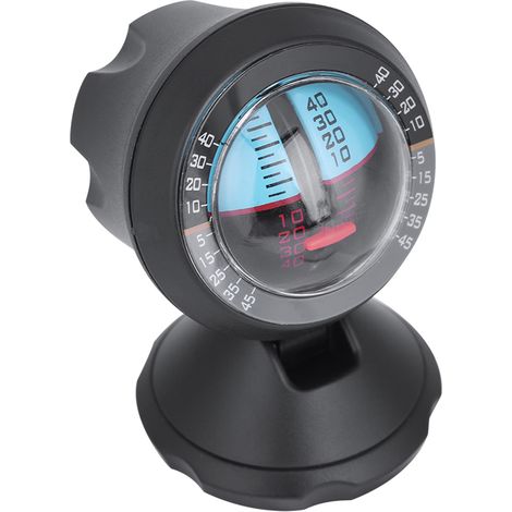 Inclinomètre à bulle pour voiture, mesureur de pente d'angle, outil de nivellement de gradient de précision (1/5)