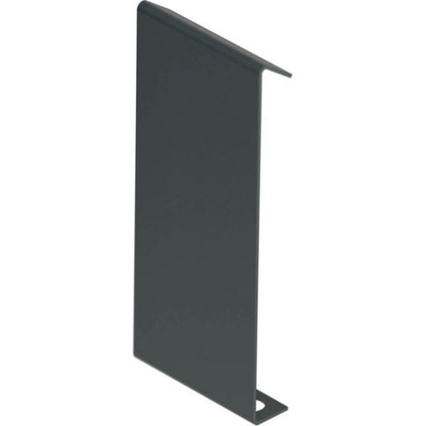 Jouplast – Jonction droite pour profilé clipsable – Aluminium laqué anthracite – Résistante aux intempéries – Dimensions 70 mm