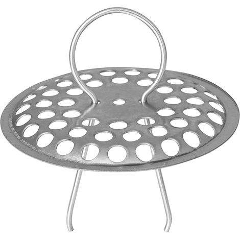 Griglia copripiletta lavandino lavello idrobric, filtro per scarico in acciaio, idb l0591 (1/3)