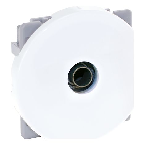 Prise TV simple - Blanc - Comète - 61164 - Eur'Ohm