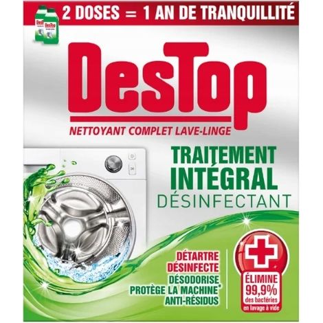 Destop Detergente Completo per Lavatrice Confezione da 2 Flaconi