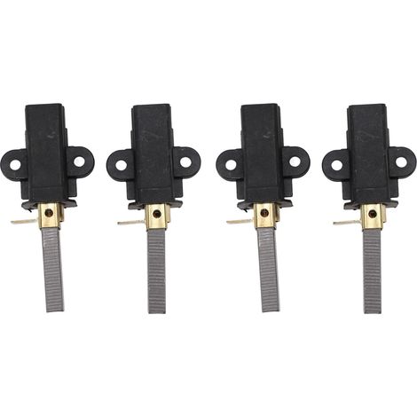 Lot de 4 balais de charbon pour moteur d'aspirateur ChaoBao, références 2311480, 333261 et 33326-1. (1/5)