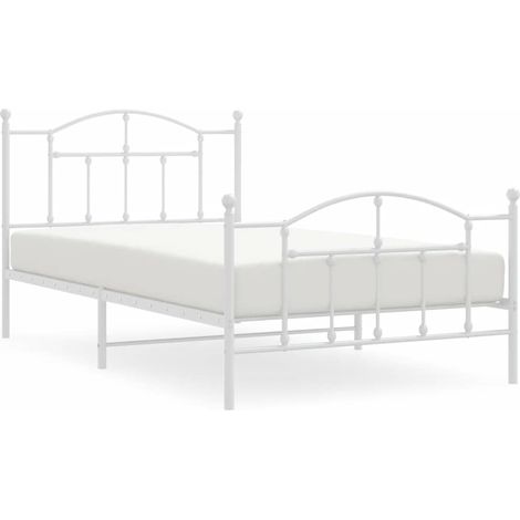 Maison Exclusive - Estructura cama sin colchón con estribo metal (1/5)
